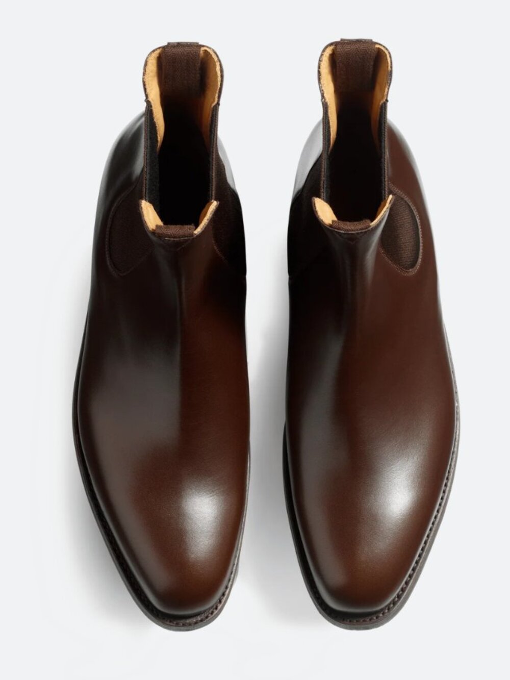 JM Weston Chelsea - Brown Boxcalf - Men - Size JM Weston: 8E (43/US 9.5)
